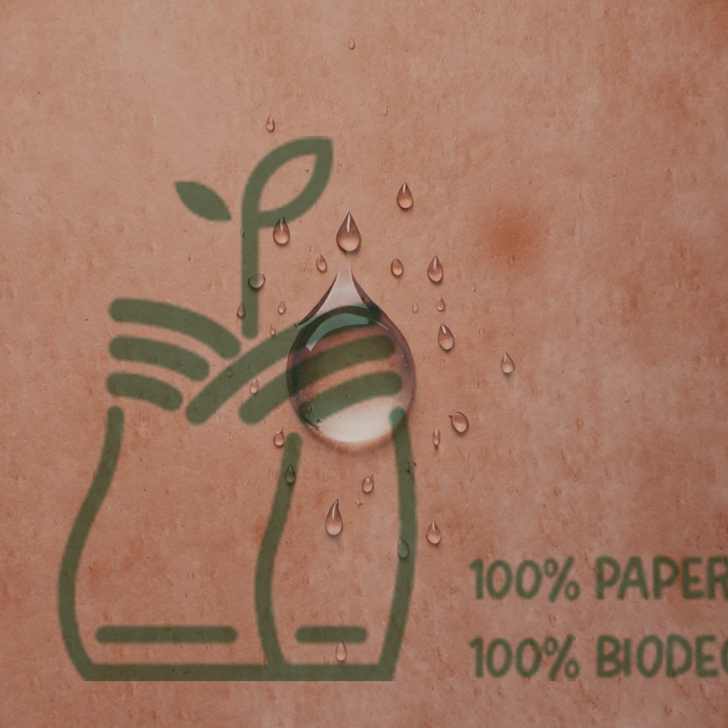 Leak-resistant paper bag